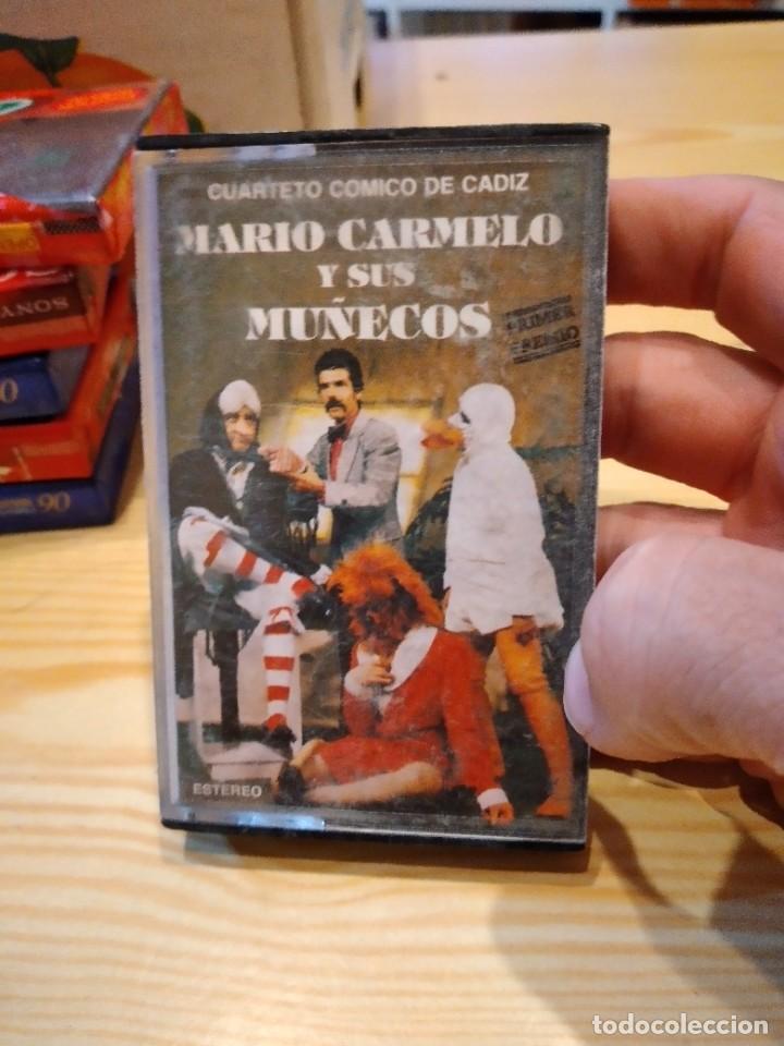 Cassettes Anciennes: GC-99 CASETE MUSICA CARNAVAL DE CADIZ MARIO CARMELO Y SUS MU&Ntilde;ECOS
