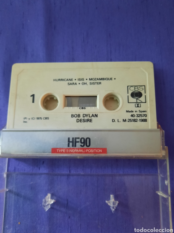 Casetes antiguos: Bob Dylan Desiree CBS 1975 - Foto 1
