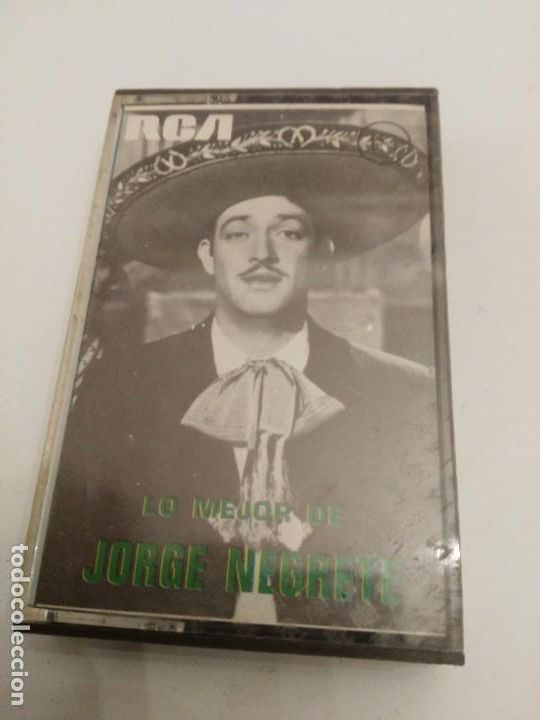 Casetes antiguos: LO MEJOR DE JORGE NEGRETE - 1969 - Foto 1