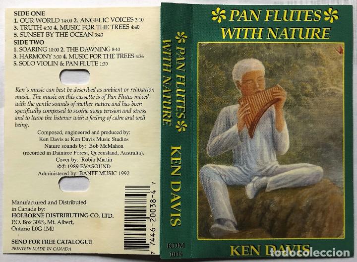 Casetes antiguos: Ken Davis - *Pan Flutes* - With Nature - Foto 1