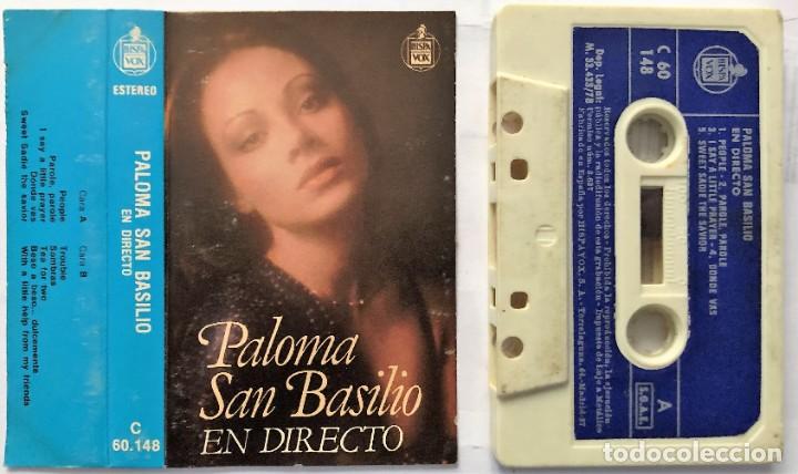 Casetes antiguos: Paloma San Basilio - En Directo - Foto 1