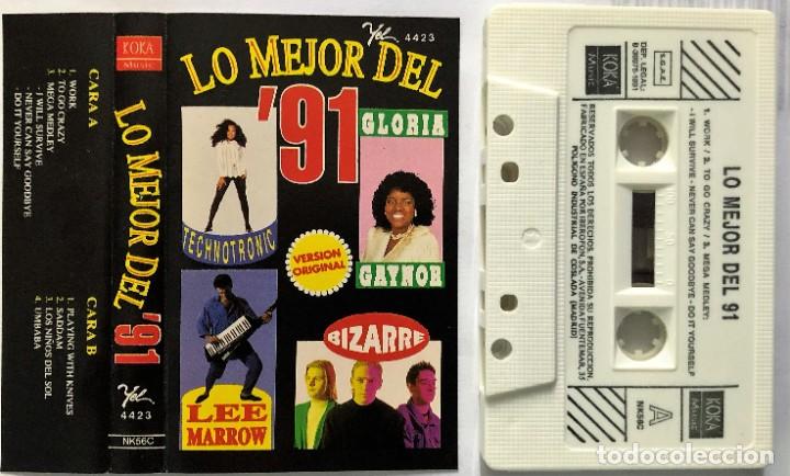 Casetes antiguos: Various - Lo Mejor Del 91 - CASSETTE - Foto 1