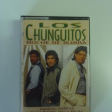 Cassettes Anciennes: LOS CHUNGUITOS // NOCHE DE RUMBAS // 2000 // CASETE. Lote 270559233