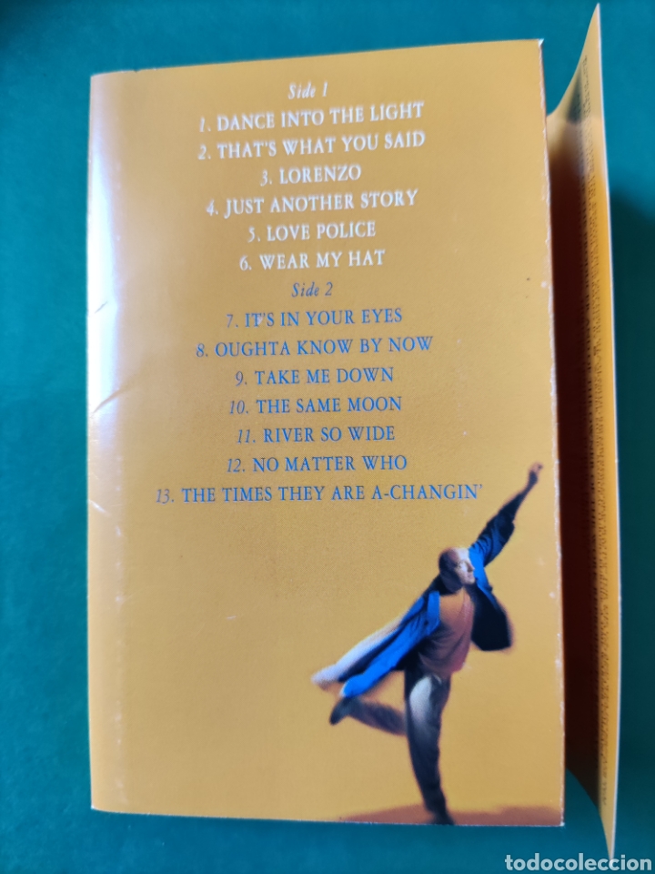 Casetes antiguos: Cassette-PHIL COLLINS-DANCE INTO THE LIGHT - Foto 3