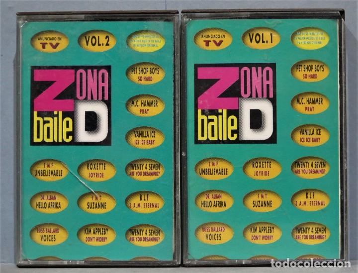 Old Cassettes: 2 CASETE. ZONA DE BAILE VOL 1 Y 2