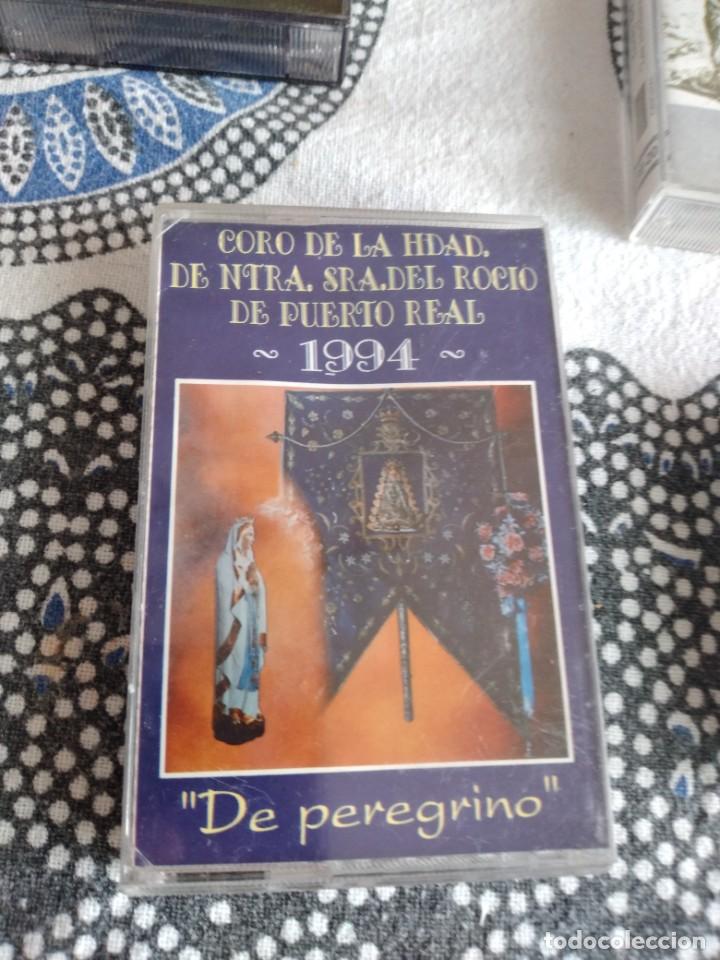 Cassettes Anciennes: CAS-13 CASETE MUSICA CORO DE LA HERMANDAD DE NUESTRA SE&Ntilde;ORA DEL ROCIO PUERTO REAL 1994 DE PEREGRINO
