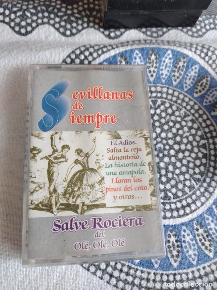 Cassettes Anciennes: CAS-13 CASETE MUSICA SEVILLANAS DE SIEMPRE SALVE ROCIERA DEL OLE