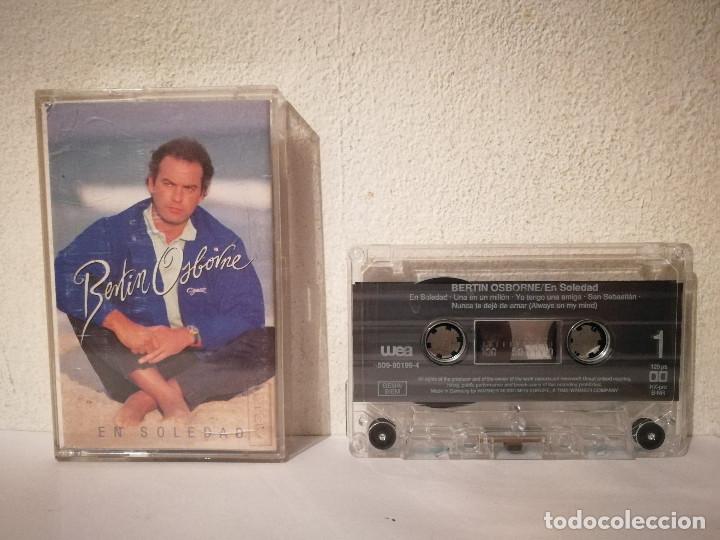 Casetes antiguos: CASETE ORIGINAL - BERTIN OSBORNE - EN SOLEDAD - Foto 1