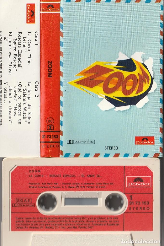 Casetes antiguos: ZOOM - ZOOM (CASSETTE POLYDOR 1978) - Foto 1