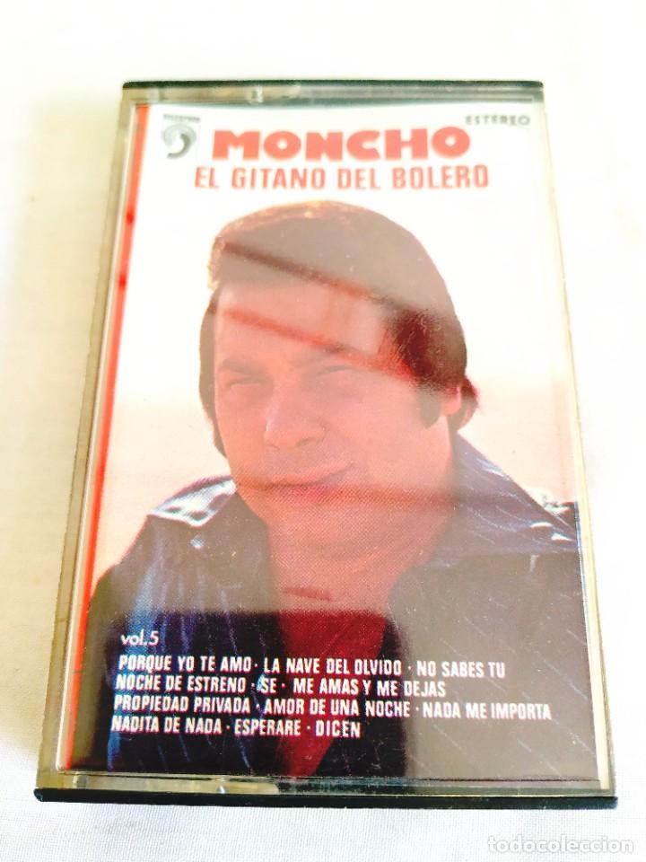 Casetes antiguos: 1977 - MONCHO - EL GITANO DEL BOLERO - CASETE - Foto 1