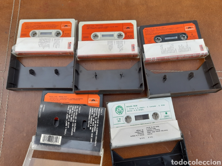 Casetes antiguos: 5 cintas casetes de Miguel Rios - Foto 7 - 272465658