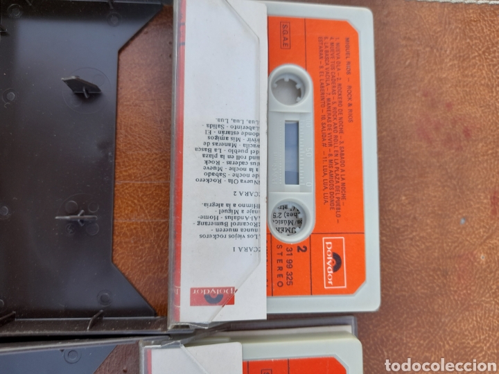 Casetes antiguos: 5 cintas casetes de Miguel Rios - Foto 8 - 272465658