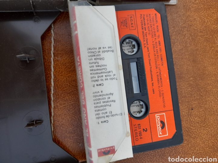 Casetes antiguos: 5 cintas casetes de Miguel Rios - Foto 10