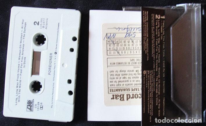 Casetes antiguos: FOREIGNER - CASSETTE - ATLANTIC, 1977 - - Foto 2