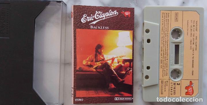 Casetes antiguos: ERIC CLAPTON. BACKLESS. CASETE ESPA&Ntilde;A 1978 - Foto 1