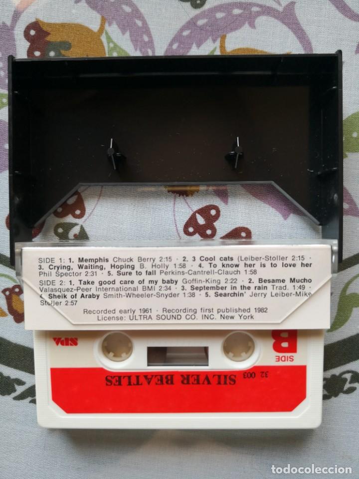 Casetes antiguos: cassette SILVER BEATLES - Foto 2