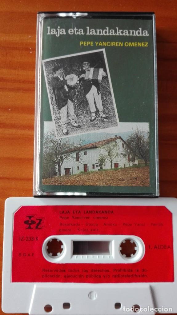 Casetes antiguos: Laja eta landakanda cassette Pepe Yanci-ren omenez Kea 1986