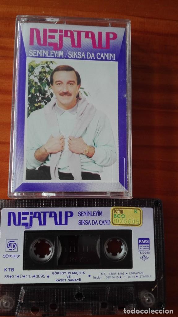 Casetes antiguos: Nejat Alp cassette Seninleyim Siksa da canini Turquia
