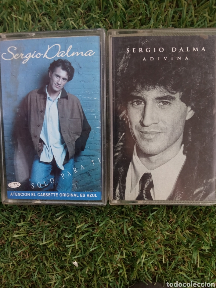 Casetes antiguos: Lote dos cintas cassette sergio dalma - Foto 1