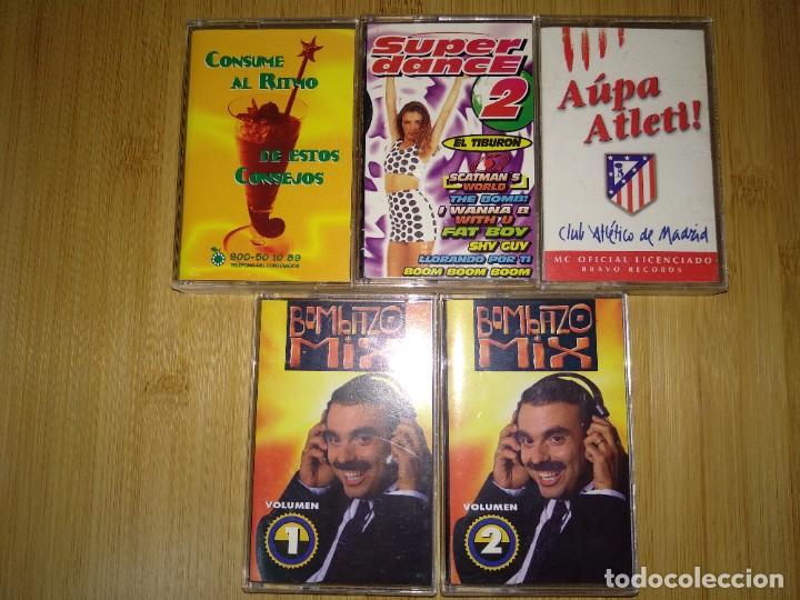 Casetes antiguos: Lote cinco casetes - Foto 1