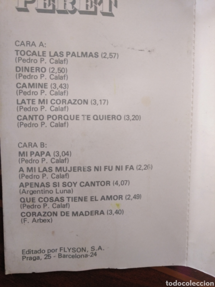Casetes antiguos: Peret 1978 - Foto 3