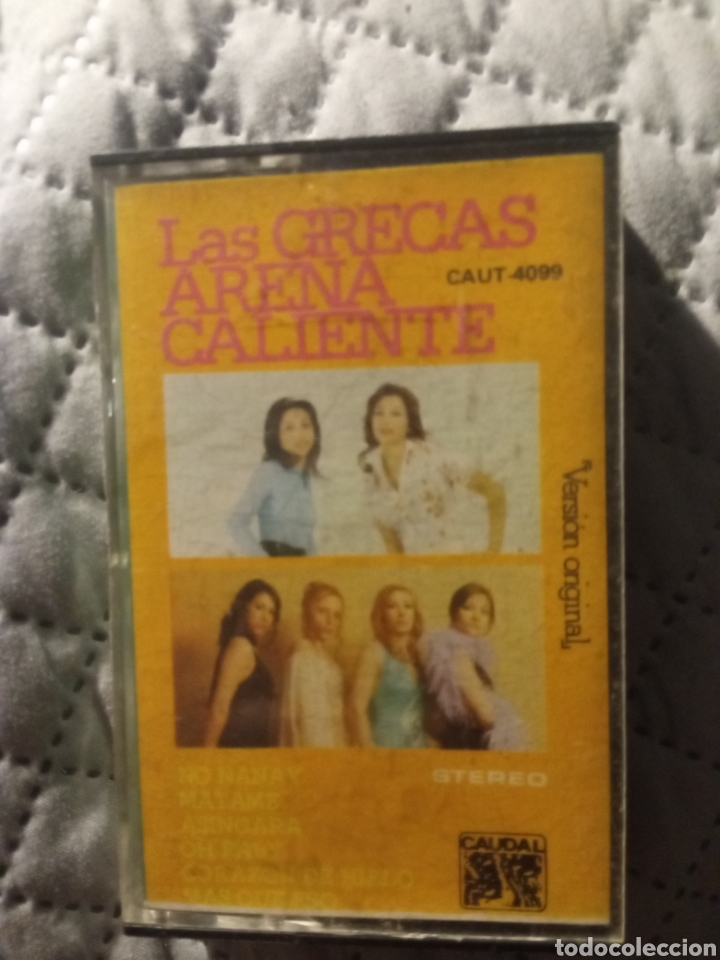 Casetes antiguos: Cinta cassette Las Grecas &rdquo; arena caliente&rdquo; - Foto 1