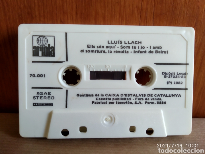 Casetes antiguos: Lluis Llach - Maria del Mar Bonet - Foto 3