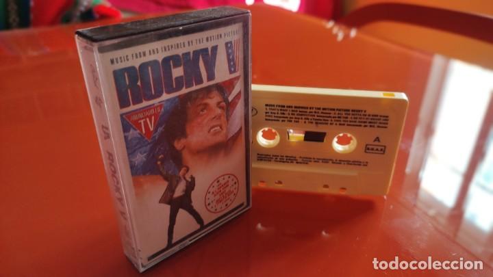 Casetes antiguos: Rocky V - Banda Sonora BSO (Cassette) - Foto 1