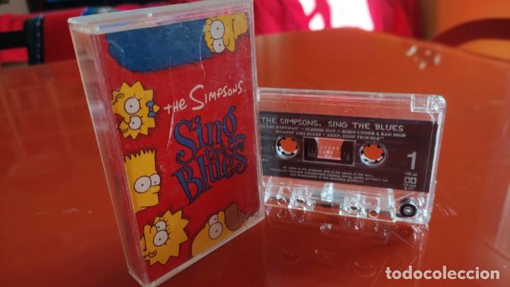Casetes antiguos: The Simpsons - Sing the Blues (cassette) - Foto 1