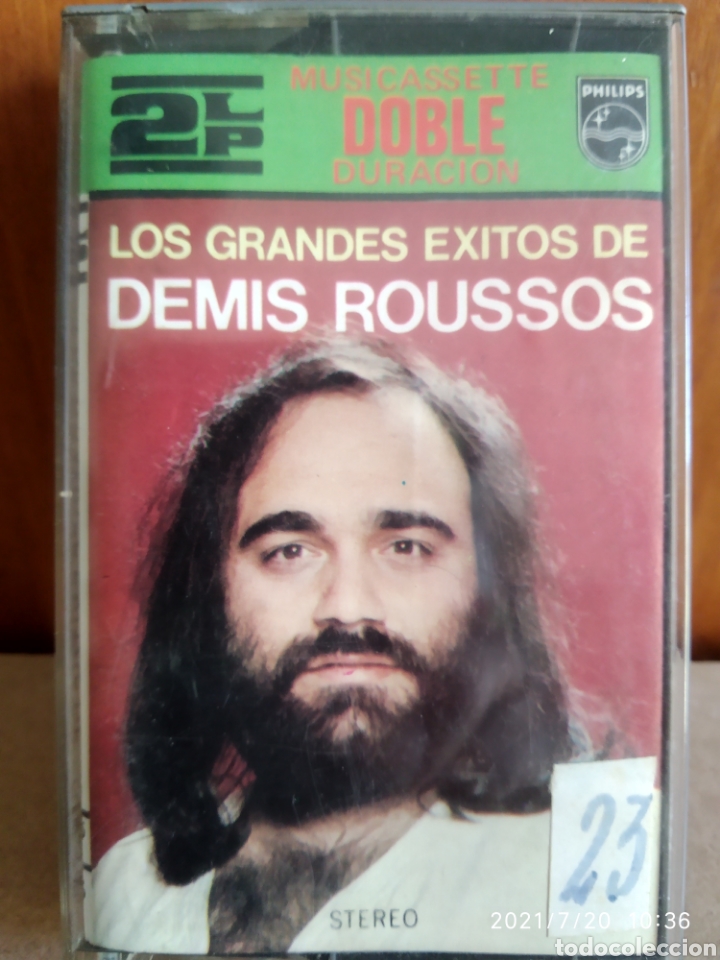 Casetes antiguos: Demis Roussos - grandes &eacute;xitos - Foto 1