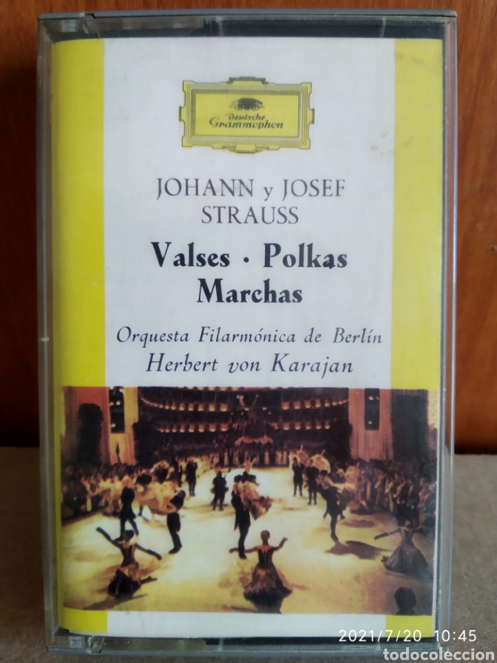Casetes antiguos: Valses, Polkas, Marchas - Strauss - Foto 1