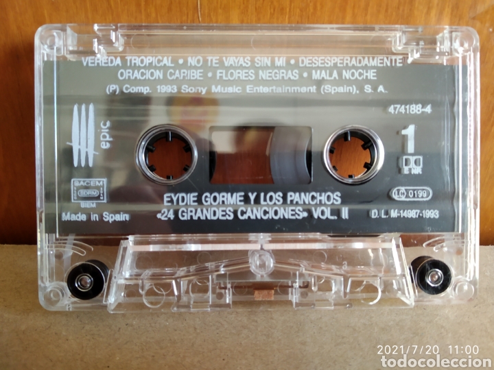 Casetes antiguos: Eydie Gorme - Los Panchos vol. 2 - Foto 3