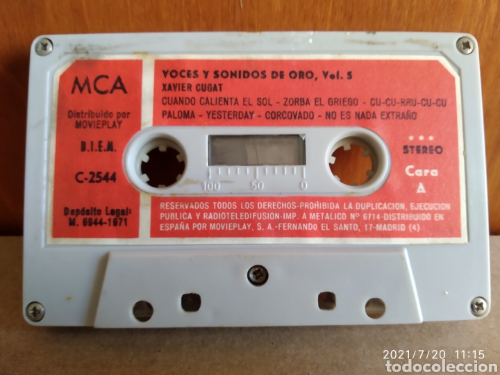 Casetes antiguos: Xavier Cugat y su orquesta - Foto 3