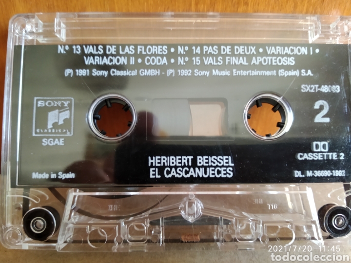 Casetes antiguos: El Cascanueces - Tchaikovsky - Foto 2