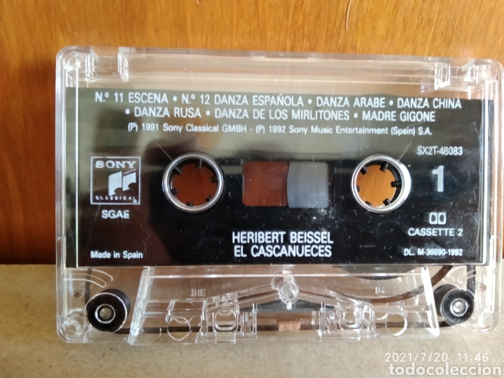 Casetes antiguos: El Cascanueces - Tchaikovsky - Foto 3