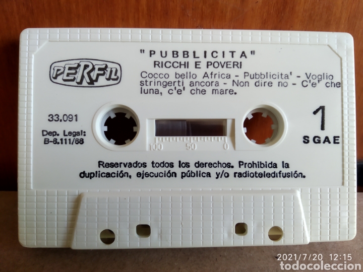 Casetes antiguos: Ricchi & Poveri - Foto 2