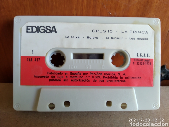 Casetes antiguos: La Trinca - Opus 10 - Foto 3