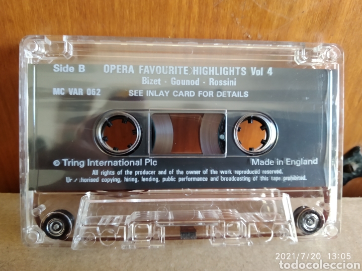 Casetes antiguos: Opera - Bizet, Gounod, Rossini - Foto 3