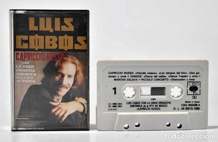Casetes antiguos: Luis Cobos - Capriccio Russo. Casete - Foto 1