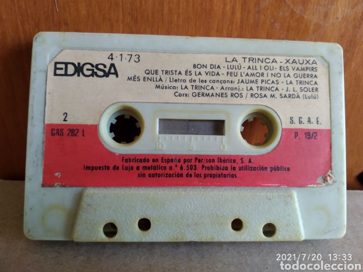 Casetes antiguos: La Trinca - Xauxa - Foto 2