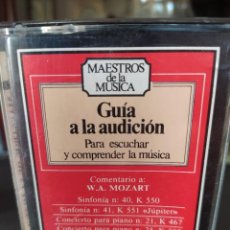 Casetes antiguos: MAESTROS DE LA MÚSICA GUIA A LA AUDICION N.5