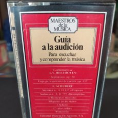 Casetes antiguos: MAESTROS DE LA MÚSICA GUIA A LA AUDICION N.9