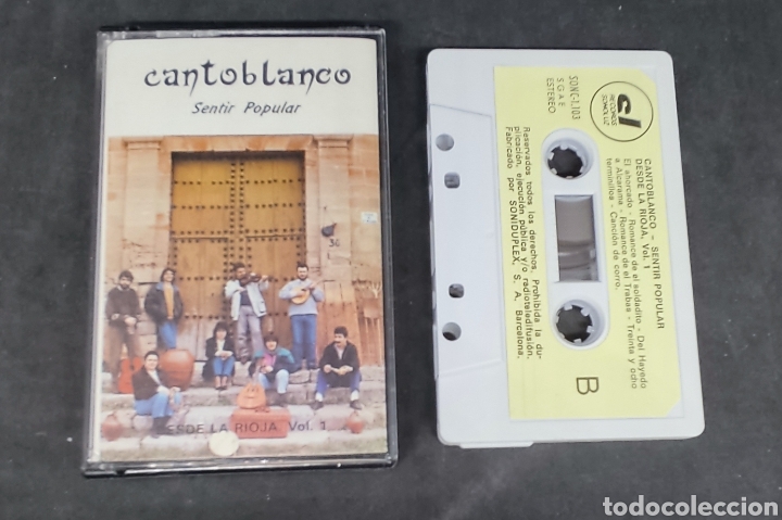 Old Cassettes: Cantoblanco - sentir popular - la rioja - TDKCST29