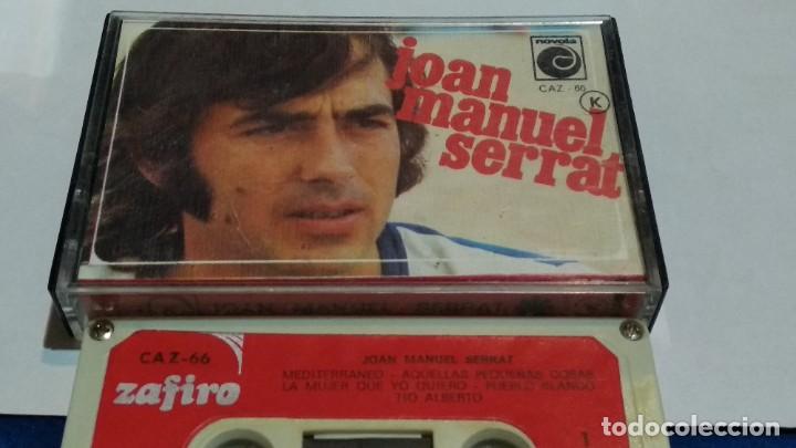 Casetes antiguos: CASETE CINTA CASSETTE ( JOAN MANUEL SERRAT - MEDITERR&Aacute;NEO ) 1971 ZAFIRO