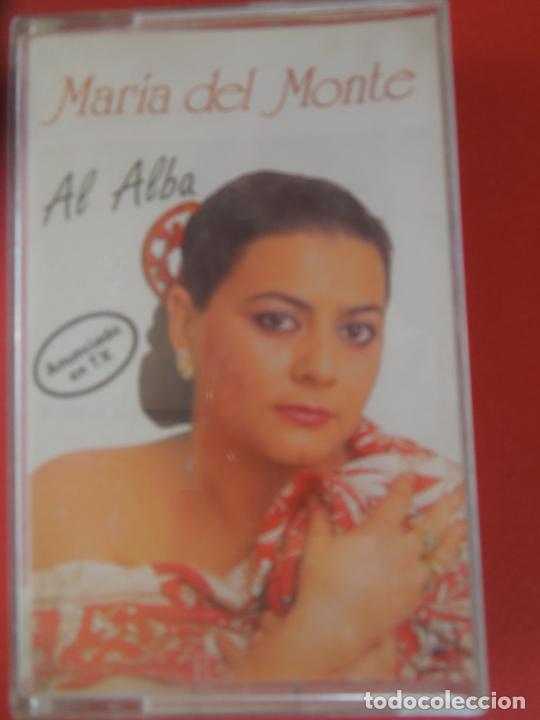 Casetes antiguos: MARIA DEL MONTE - AL ALBA - CASSETTE - Foto 1