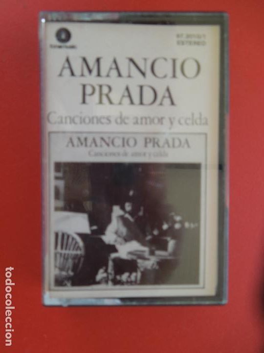 Casetes antiguos: AMANCIO PRADA - CANCIONES DE AMOR Y CELDA - CASSETTE - Foto 1