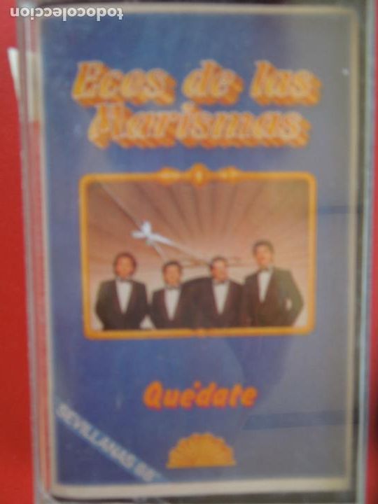 Casetes antiguos: ECOS DE LAS MARISMAS - QUEDATE - CASSETTE - - Foto 1