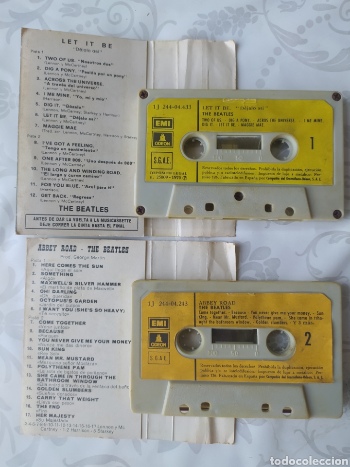 Casetes antiguos: Lote Cass Beatles - Foto 4