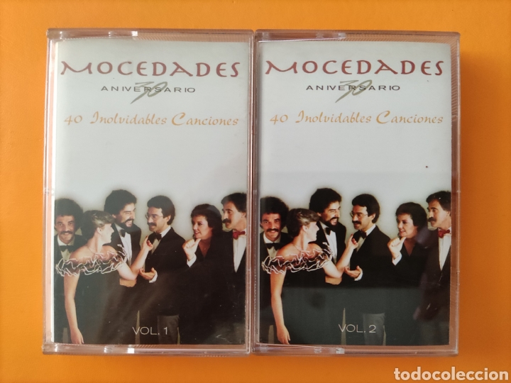 Casetes antiguos: Doble CASETE- MOCEDADES-30 ANIVERSARIO- 40 INOLVIDABLES CANCIONES