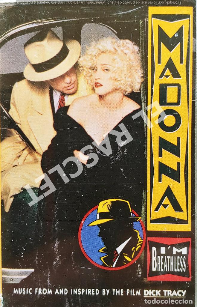 Casetes antiguos: CINTA CASSETTE DE MADONNA -. IM BREATHLESS - Foto 1